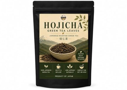 Shizuku Japanese Hojicha Luxury Green Tea Leaves | Japanese Hojicha - Roasted Loose Leaf Luxury Tea | For Chefs, Restaurants, Cafes, Bakers, and for the health conscious | Imported from Japan | Bulk Pack 1kg